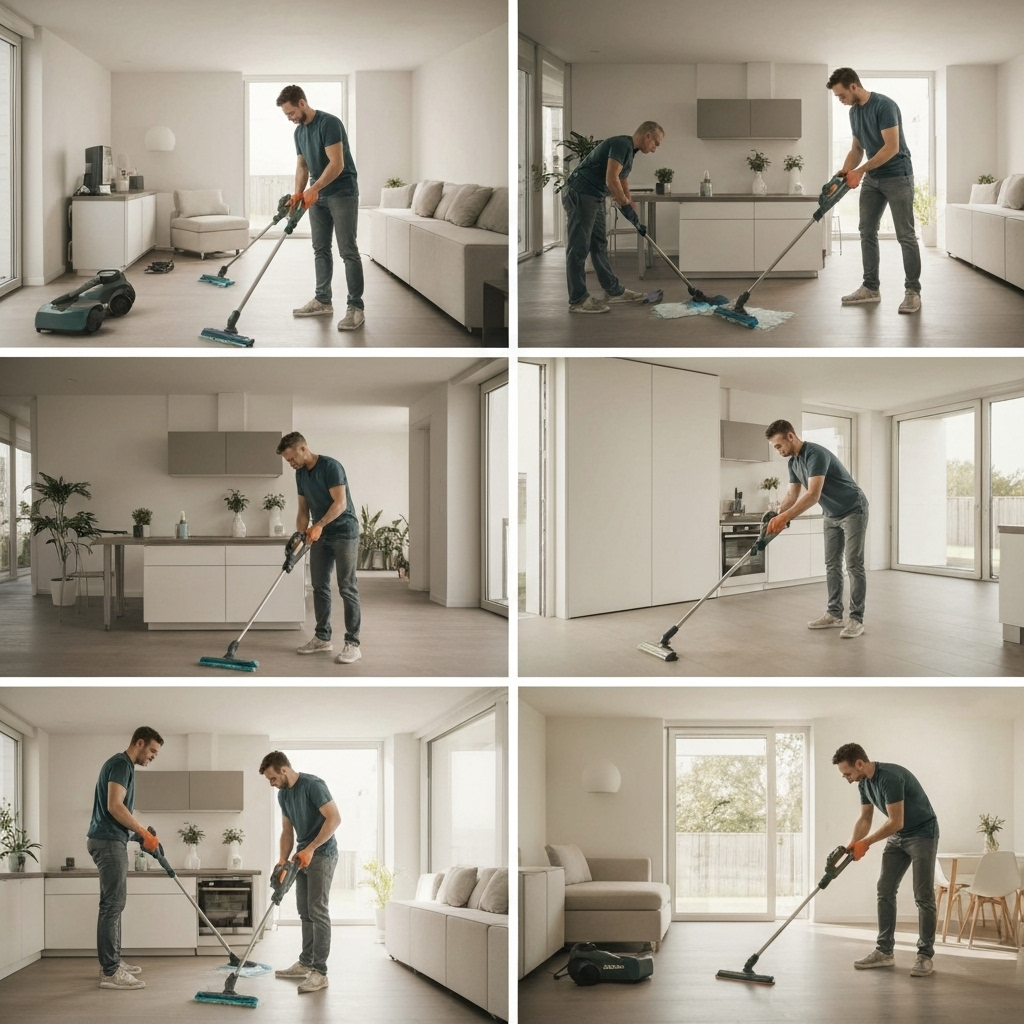 Deep Cleaning Process