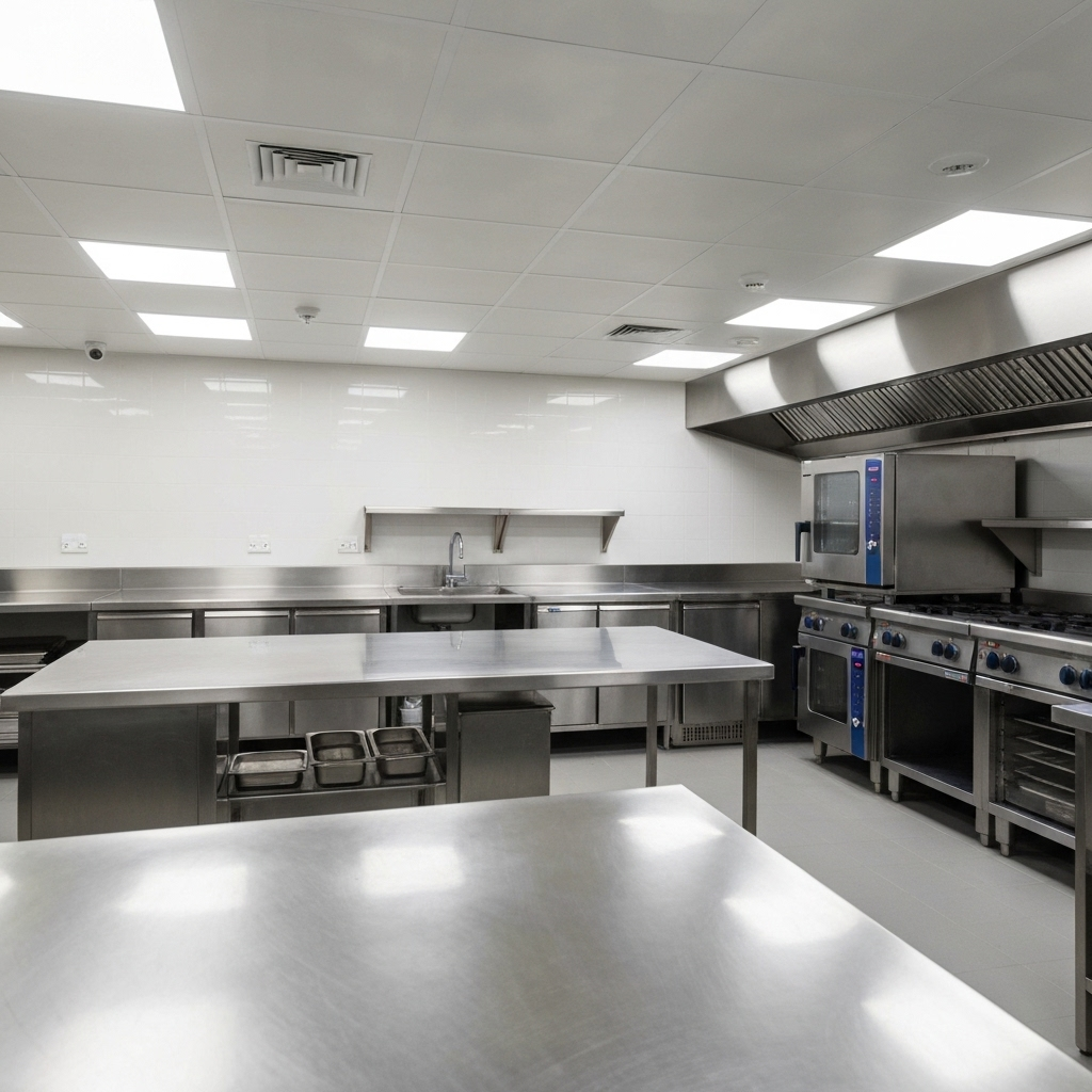Restaurant Kitchen Sanitization - After